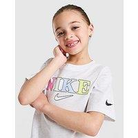 Nike Girls' Graphic T-Shirt/Shorts Set Children - Grey - Kids