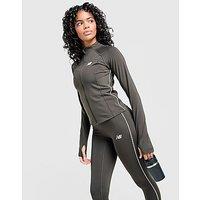 New Balance Pipe Full Zip Top - Black - Womens