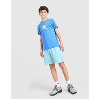 New Balance Large Logo T-Shirt/Shorts Set Junior - Blue - Kids