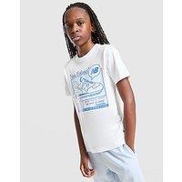 New Balance Graphic T-Shirt/Shorts Set Junior - White - Kids