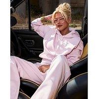 New Balance 740 Overhead Hoodie - Pink - Womens