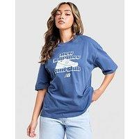 New Balance 740 Boyfriend T-Shirt - Blue - Womens