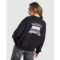 New Balance Run Club Crew Sweatshirt - Black - Womens