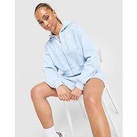 New Balance Pipe Full Zip Hoodie - Blue - Womens
