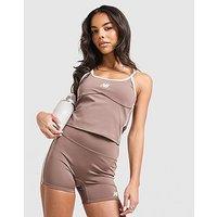 New Balance Pipe Strappy Tank Top - Brown - Womens