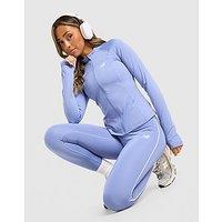 New Balance Pipe Full Zip Top - Blue - Womens