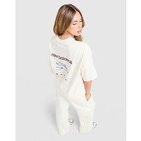 New Balance 740 Boyfriend T-Shirt - Yellow - Womens