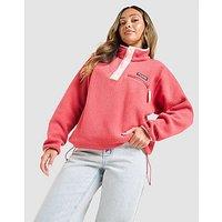 Columbia Helvetia Oversized Fleece Top - Pink - Womens