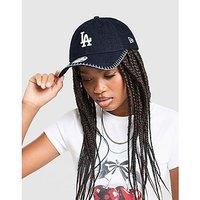 New Era MLB LA Dodgers Contrast Stitch 9TWENTY Denim Cap - Blue