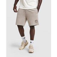 The North Face Fine Box Logo Shorts - Beige - Mens