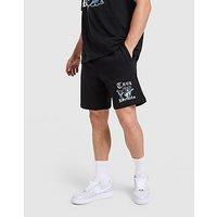True Religion Logo Shorts - Black - Mens