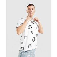 True Religion All Over Print T-Shirt - White - Mens