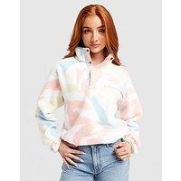 Columbia Helvetia Crop Fleece Top - White - Womens