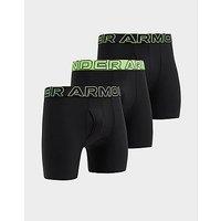Under Armour 3-Pack Performance Tech Boxers - Black