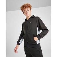 Lacoste Poly Full Zip Hoodie Junior - Black