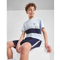 Lacoste Tape T-Shirt Junior - Blue