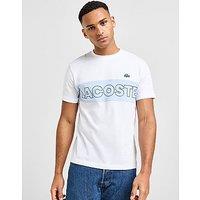 Lacoste Colour Block T-Shirt - white - Mens