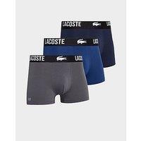 Lacoste 3 Pack Boxers - Multi Coloured