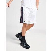 Lacoste Colour Block Poly Shorts - white - Mens