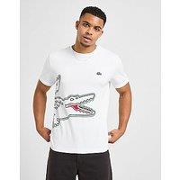 Lacoste Croc Pique T-Shirt - White - Mens