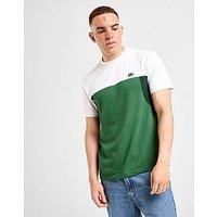 Lacoste Colour Block Panel T-Shirt - Green - Mens