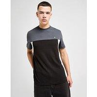 Lacoste Colour Block Panel T-Shirt - Black - Mens