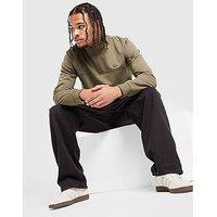 Lacoste Double Knit 1/2 Zip Sweatshirt - Green - Mens