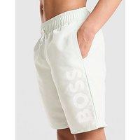 BOSS Large Logo Swim Shorts Junior - Green - Kids