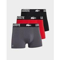 Lacoste 3 Pack Boxers - Multi Coloured