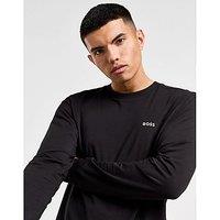 BOSS Long Sleeve T-Shirt - Black - Mens