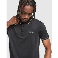 BOSS Paule Pro Polo Shirt - Black - Mens
