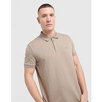 BOSS Paddy Drop Needle Polo Shirt - Beige - Mens