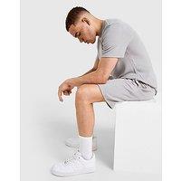 BOSS Ottoman Ribbed Shorts - Grey - Mens