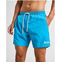 BOSS Starfish Swim Shorts - Blue - Mens