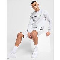 BOSS Salbo Pixel Sweatshirt - Grey - Mens