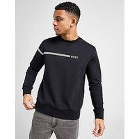 BOSS Salbo Pixel Sweatshirt - Black - Mens