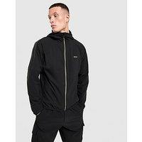BOSS Tape Woven Hooded Jacket - Black - Mens