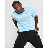 BOSS Space Reverse T-Shirt - Blue - Mens