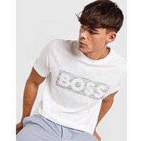BOSS Space Reverse T-Shirt - White - Mens