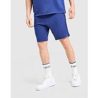 BOSS Ribbed Shorts - Blue - Mens