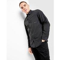 BOSS Button Overshirt - Black - Mens
