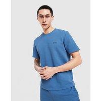 BOSS Waffle T-Shirt - Blue - Mens