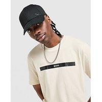 BOSS Chest Tape T-Shirt - Beige - Mens