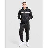 BOSS Authentic Full Zip Hooded Tracksuit - Black - Mens