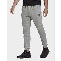 adidas Essentials Fleece Regular Tapered Pants - Medium Grey Heather - Mens