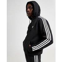adidas Originals 3-Stripes Fleece Hoodie - black - Mens