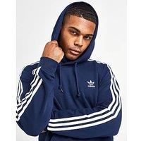 adidas Originals 3-Stripes Hoodie - blue - Mens