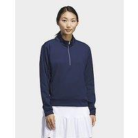 adidas Ultimate365 Half-zip Layering Top - Blue - Womens