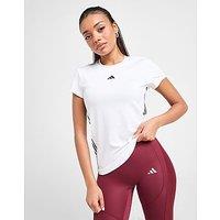 adidas Hyperglam Short Sleeve T-Shirt - White - Womens