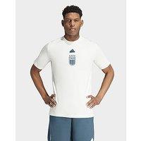 adidas Italy Travel Tee - Off White - Mens